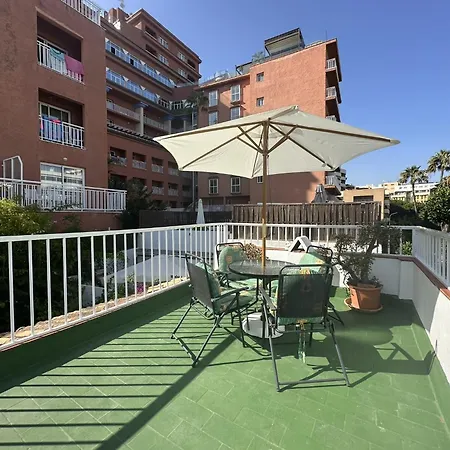 בית נופש Casa La Raspa 2 Minutos De La Playa Bajondillo טורמולינוס